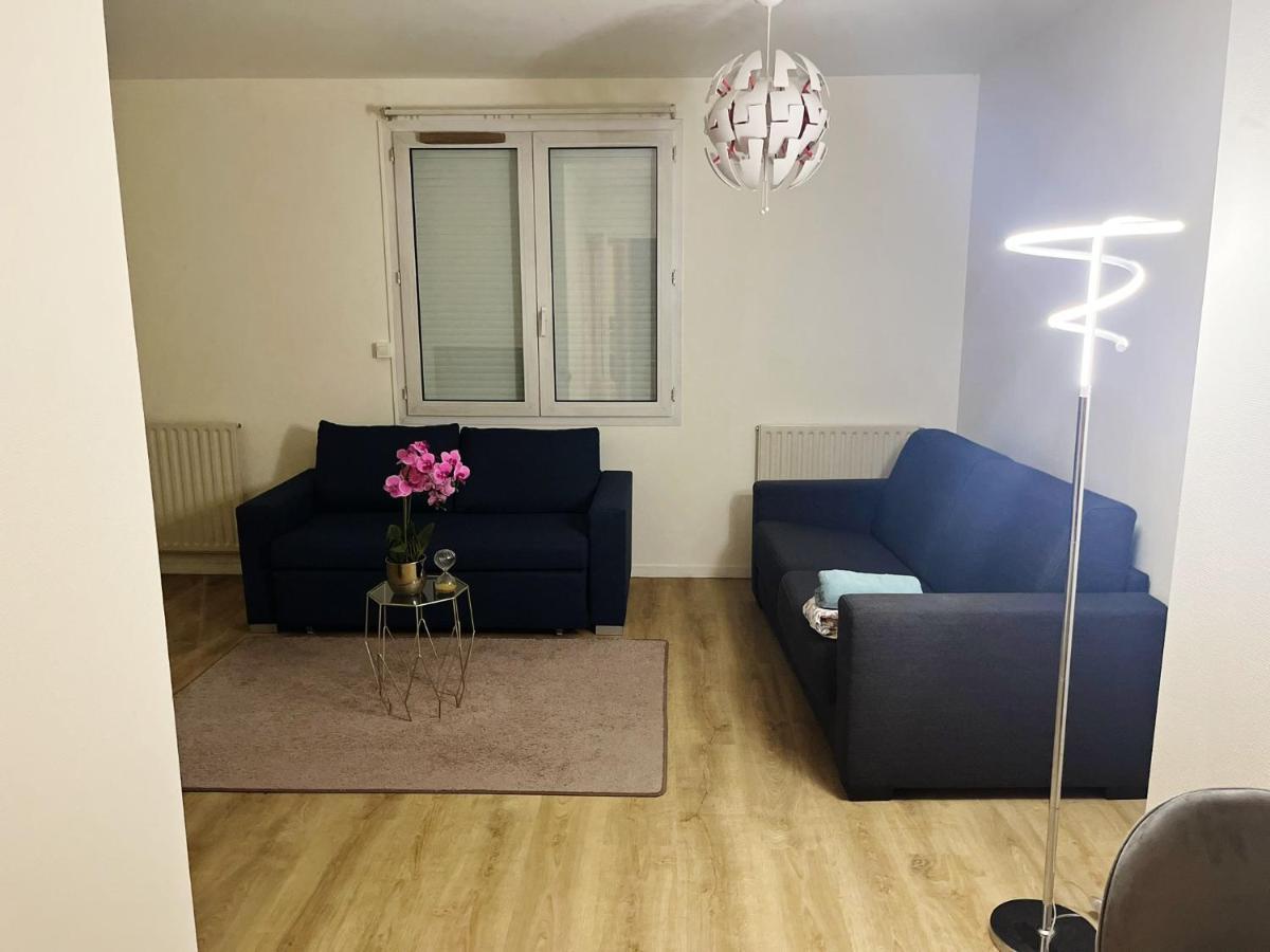 Logement Entier Chambre+Salon + Jardin & Terrasse Les Ulis Buitenkant foto