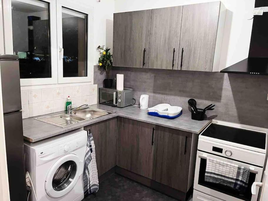 Logement Entier Chambre+Salon + Jardin & Terrasse Les Ulis Buitenkant foto